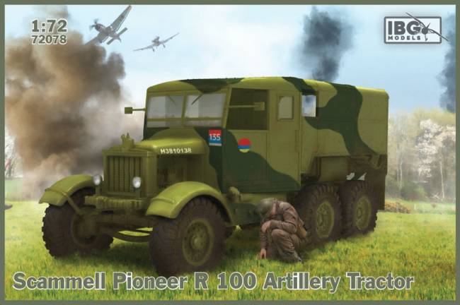 Scammell Pioneer R 100 Artillery Tractor 