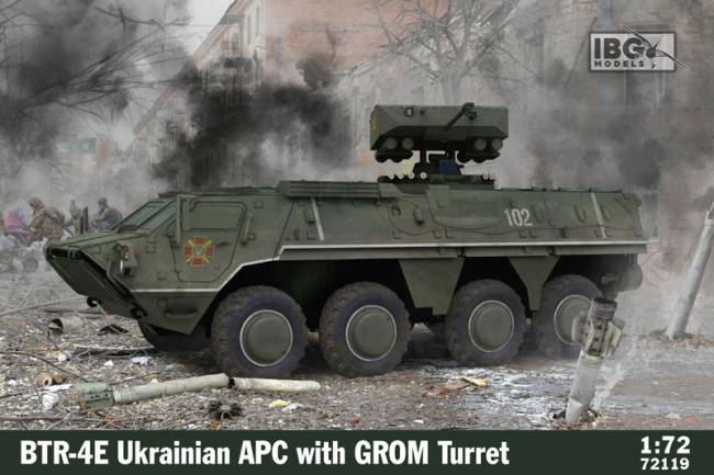 BTR-4E Ukrainian APC with GROM Turret