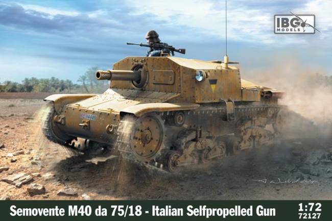 Semovente M40 da 75/18 - Italian 75mm Selfpropelled Gun