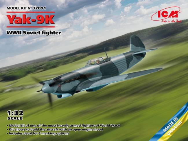 WWII Soviet Yak9K Fighter