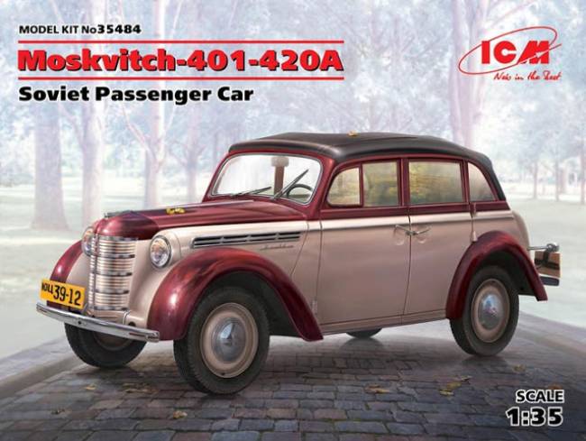 WWII Moskvitch-401-420A, Soviet Passenger Car