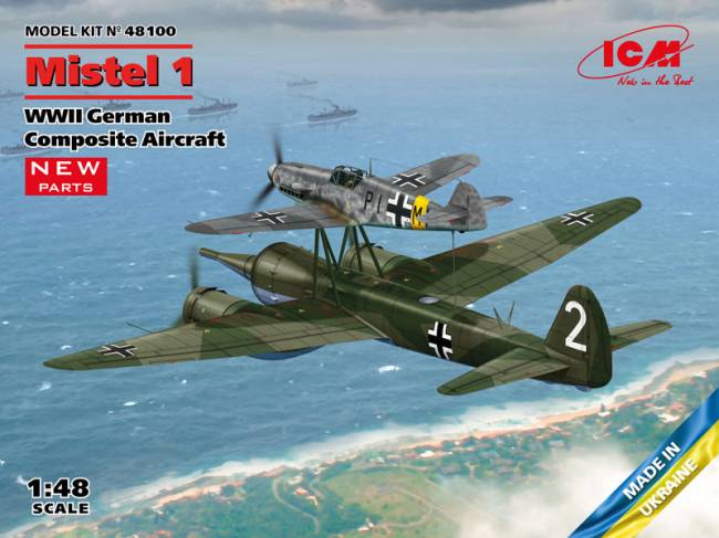 Mistel 1 WWII German Composite Aircraft