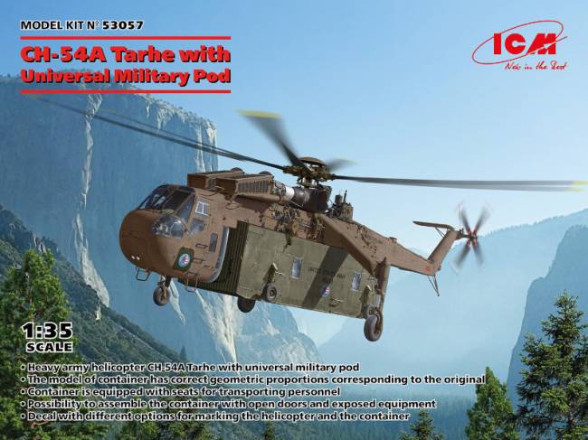 CH-54A Tarhe with Universal Military Pod