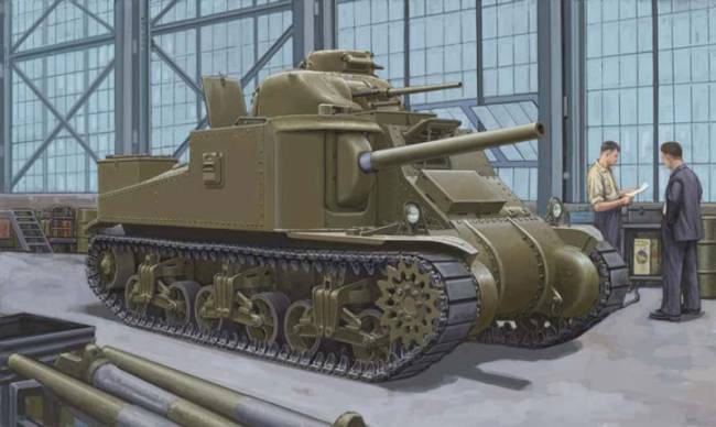 M3A4 Medium Tank