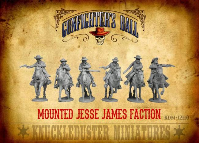 Mounted Jesse James Faction