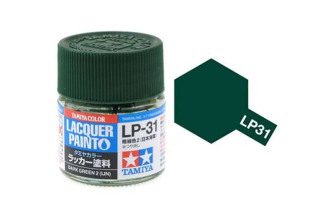 Tamiya - IJN Dark Green Mini Lacquer - 82131