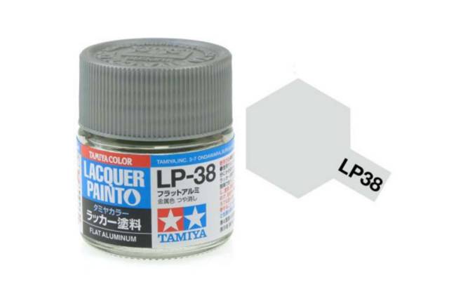 Tamiya - Flat Aluminum Mini Lacquer - 82138