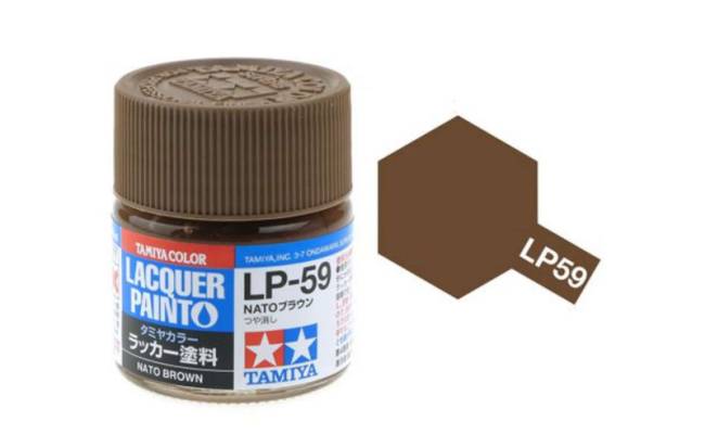 Tamiya - NATO Brown Mini Lacquer - 82159