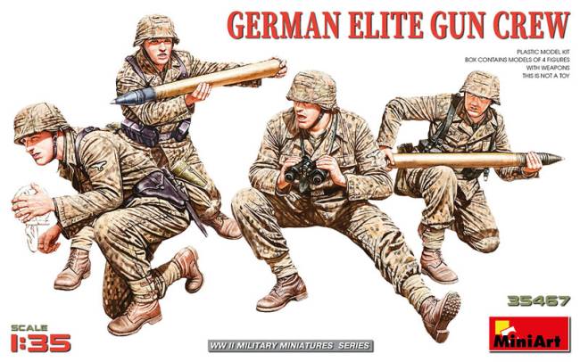 German Elite Gun Crew