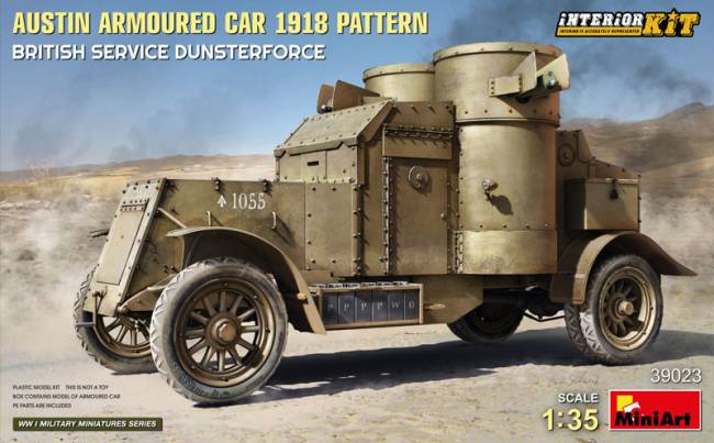 Miniart Austin Armoured Car 1918 Pattern. British Service Dunsterforce