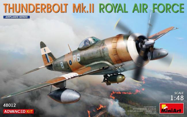 MiniArt Thunderbolt Mk.II. Royal Air Force [Advanced Kit]