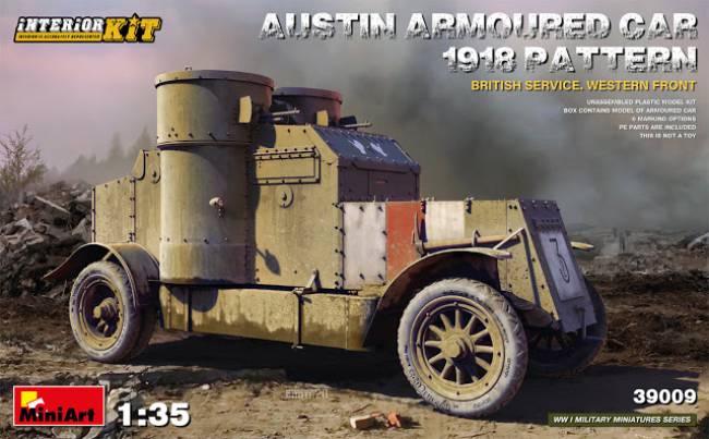 WWI Austin Armored Car 1918 Pattern