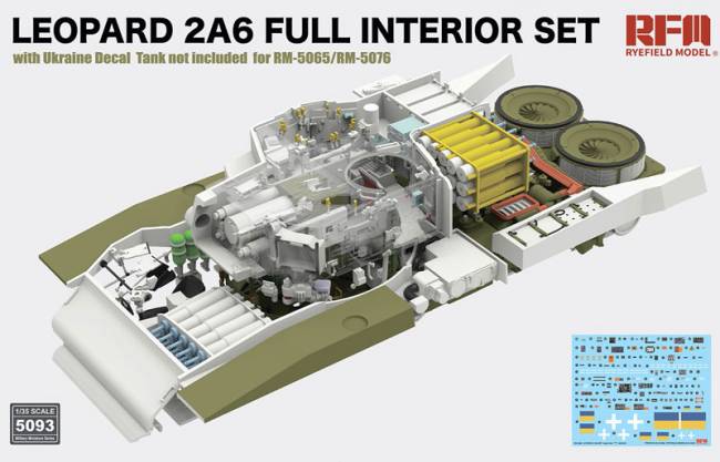 Leopard 2A6 Full Interior Set