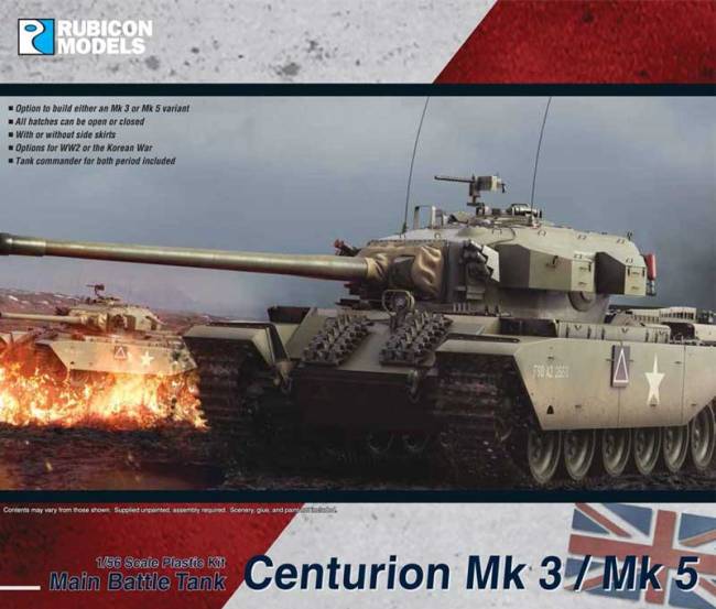 Cold War British Centurion MBT Mk 3 / Mk 5