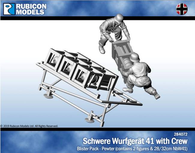 Schweres Wurfgerät 41(28/32cm NbW41) with Crew- Pewter