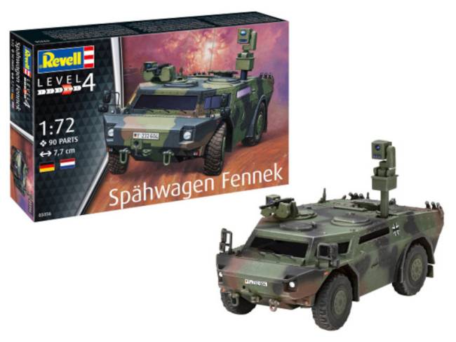 Spahwagen Fennek Military Recon Vehicle