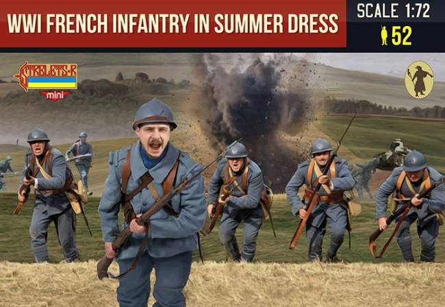 Strelets Mini - WWI French Infantry in Summer Dress