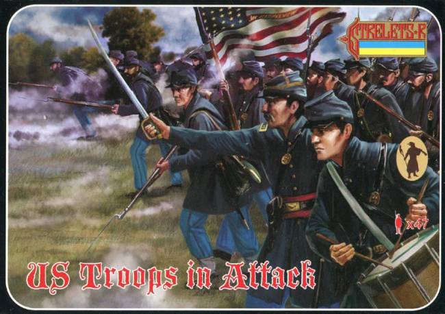 Strelets R - ACW US Infantry in Attack