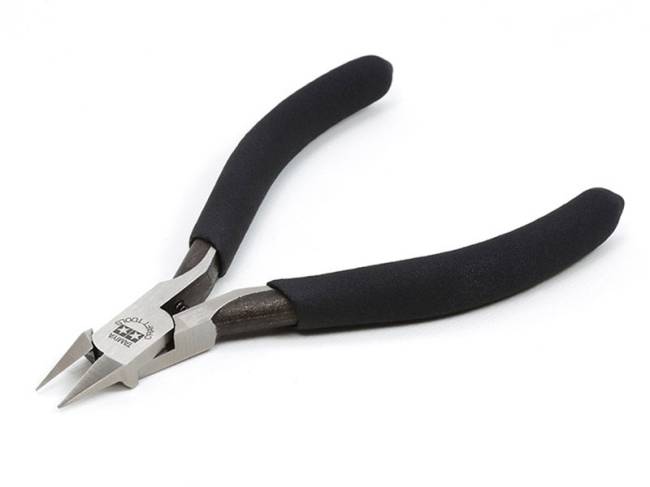 Tamiya Sharp Pointed Side Slim Jaw Cutter for Plastic