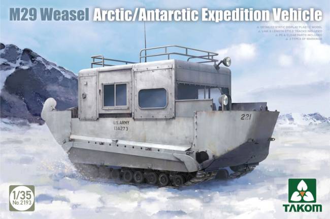 Takom M29 Weasel Arctic/Antarctic Expedition Vehicle