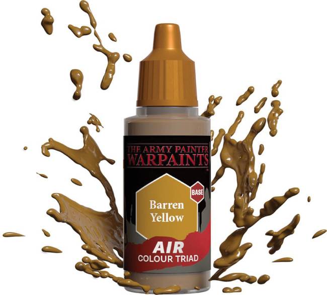 Warpaints Air: Barren Yellow 18ml