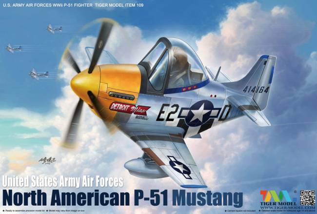 Tiger Model Cute Series - P-51 Mustang