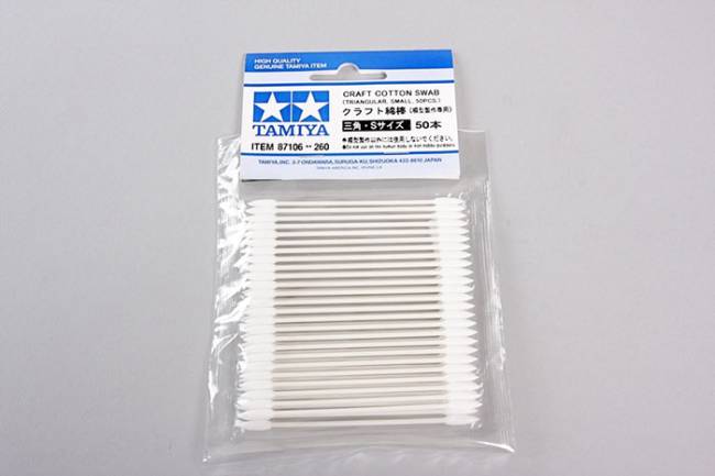 Triangular Small Craft Cotton Swabs (50)