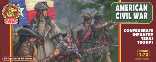 Ultima Ratio - American Civil War Confederate Infantry Texas Troops