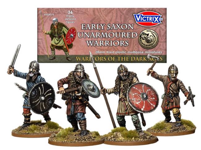 Early Saxon Unarmoured Warriors