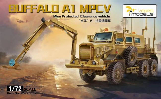 BUFFALO A1 MPCV Mine Protected Clearance vehicle 3D printed parts