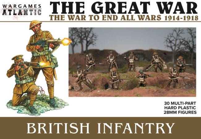 Wargames Atlantic The Great War: British Infantry (1916-1918)