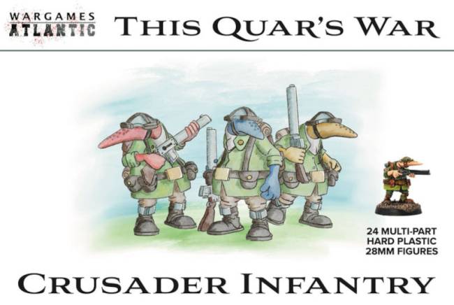 Wargames Atlantic The Quars War: Quar Crusader Infantry