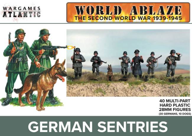 Wargames Atlantic World Ablaze WWII 1939-45: German Sentries