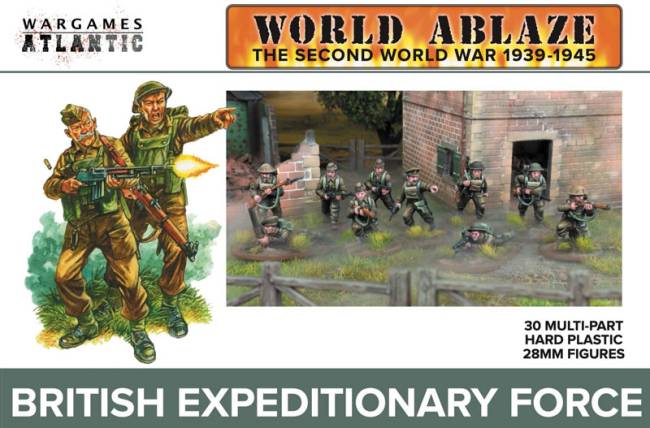 Wargames Atlantic World Ablaze WWII 1939-45: British Expeditionary Force