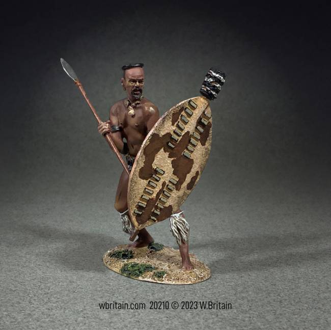 Zulu War Collection: Zulu Warrior Counting Rifles No.1 1879