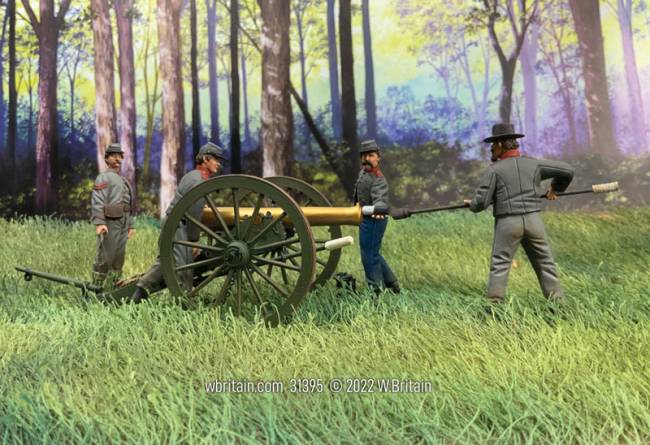 American Civil War: Give Em Canister, Confederate 12 Pound Napoleon and Crew