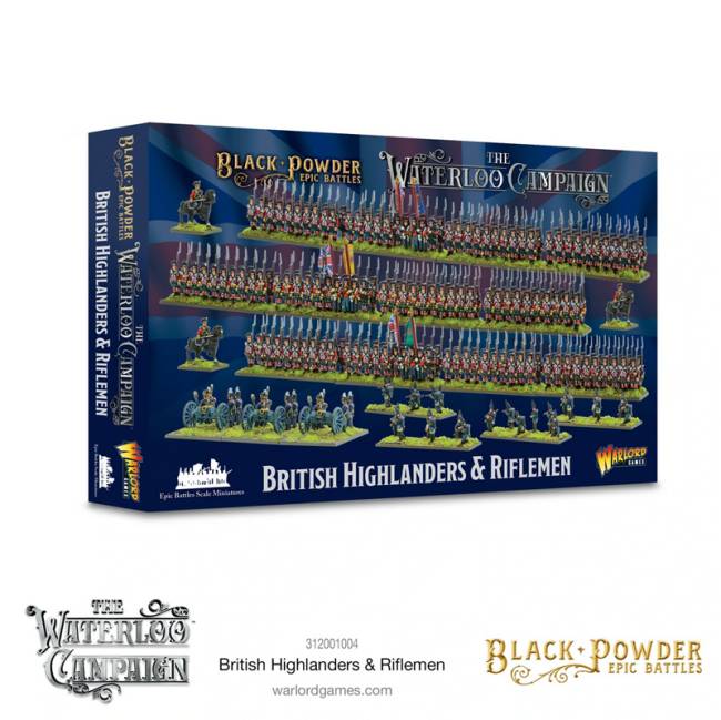 Black Powder Epic Battles: British Highlanders & Riflemen