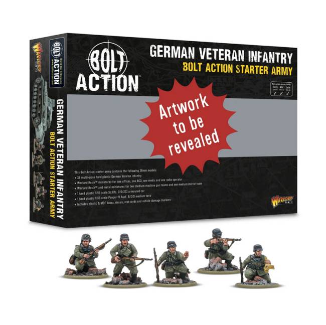 Warlord Games Bolt Action German Veteran Infantry Starter Army