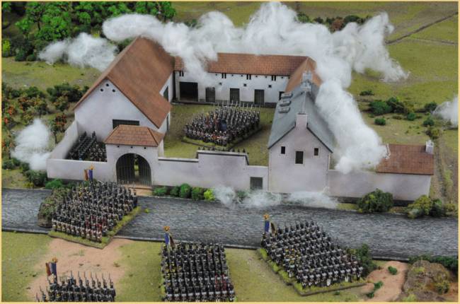 Black Powder Epic Battles: Waterloo - La Haye Sainte Scenery Pack