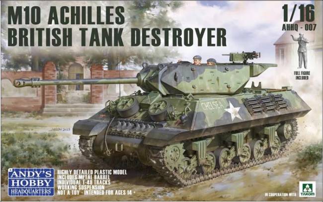 Andys Hobby Headquarters/Takom British Achilles M10 IIc Tank Destroyer