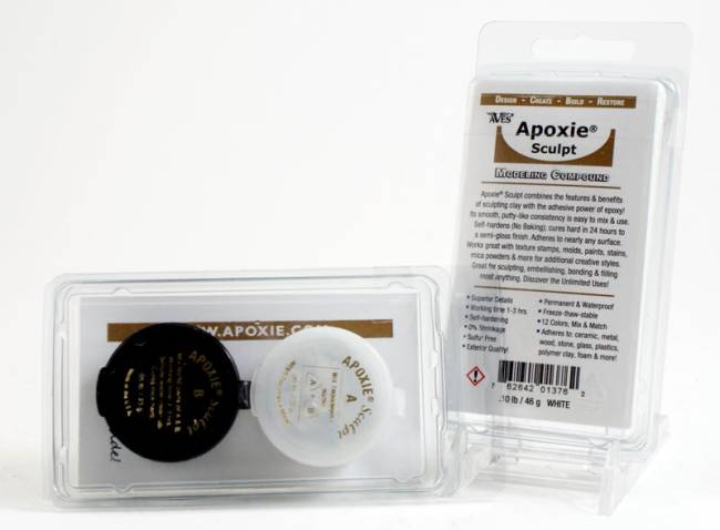 Apoxie Sculpt Mini 1/10 lb. White