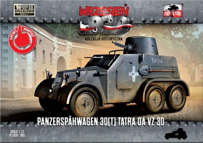 First to Fight WWII Panzerspahwagen 30(t) Tatra OA vz 30