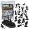 BMC Marx Plastic Army Men US Soldiers - Black 31pc