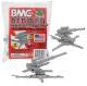 Classic Marx WWII German 88mm Artillery - 2pc Gray