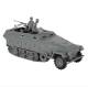 BMC CTS WW2 German Hanomag Halftrack - 5pc Gray