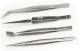 Excel Stainless Steel 4 Piece Tweezers Set