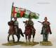 Perry Miniatures Wars Of The Roses: (Lancaster) High Command (Mounted) 