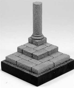 Stepped Base with Column Base Ruin