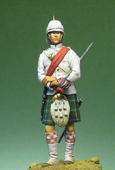 Officer, Seaforth Highlanders, India 1882