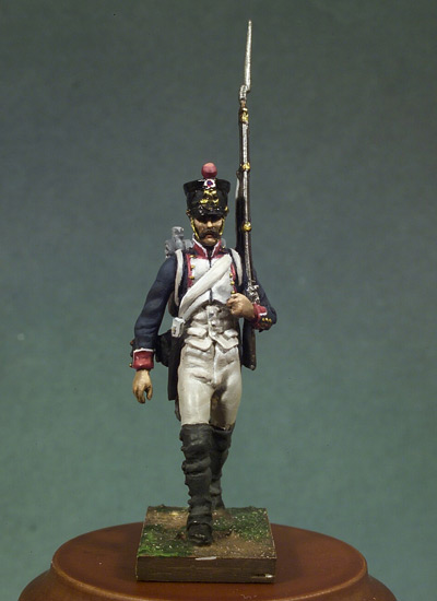 3 Line Infantry Privates Marching 1810